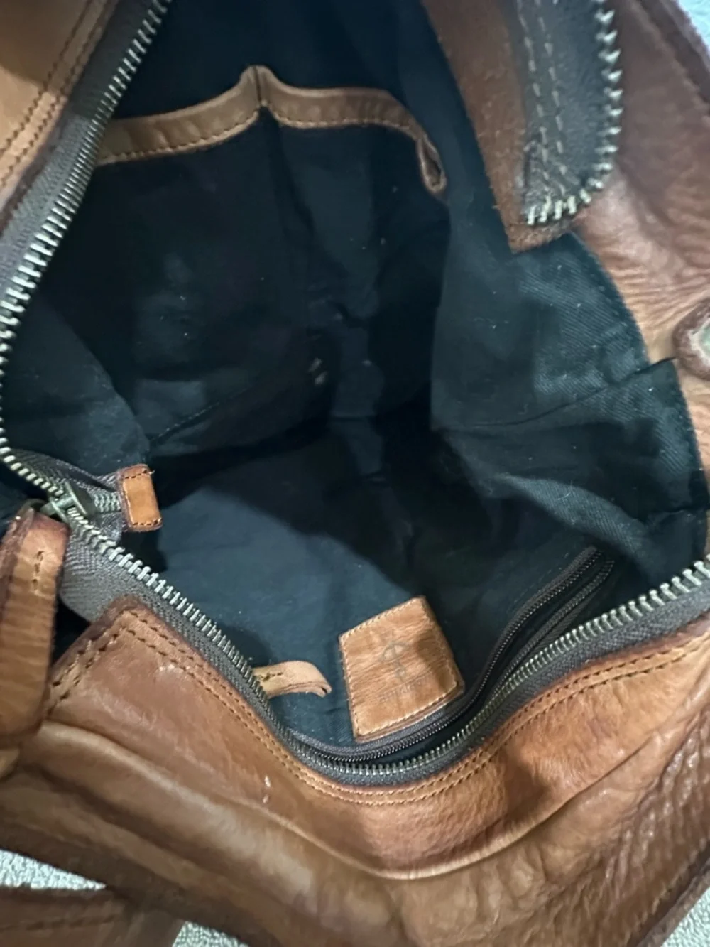 HARBOUR 2nd Cognac Leather Crossbody Bag